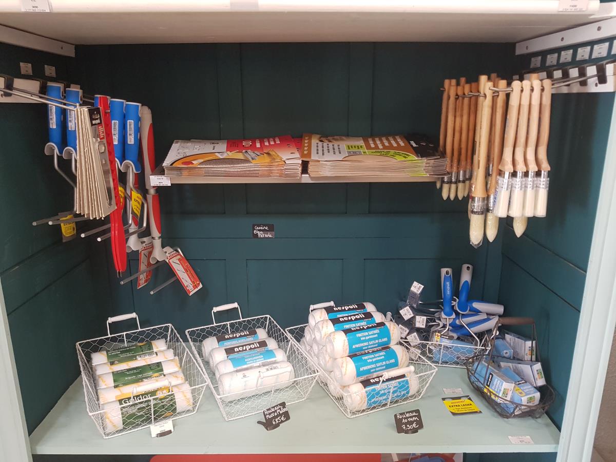 Magasin Vente De Pinceaux Et Rouleaux Professionnel Résistant Rennes